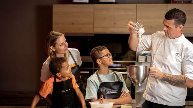 Cours de pâtisserie à l'Ecole Gourmet Cité du Chocolat