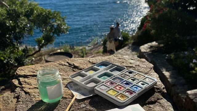Atelier - Peinture sur la Presqu'île de Giens