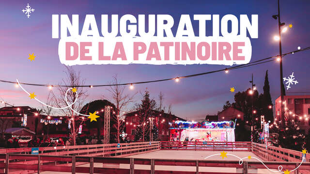 Inauguration de la patinoire