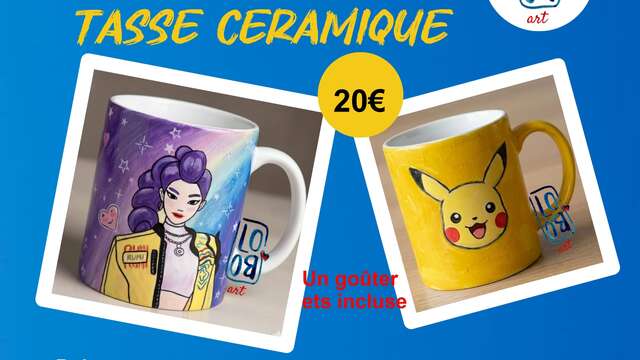 Atelier - Peinture sur Céramique