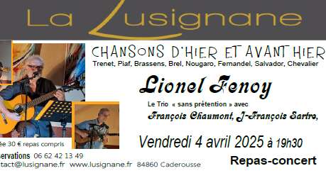 Repas-concert à la Lusignane