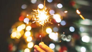 Grand spectacle pyrotechnique de Noël