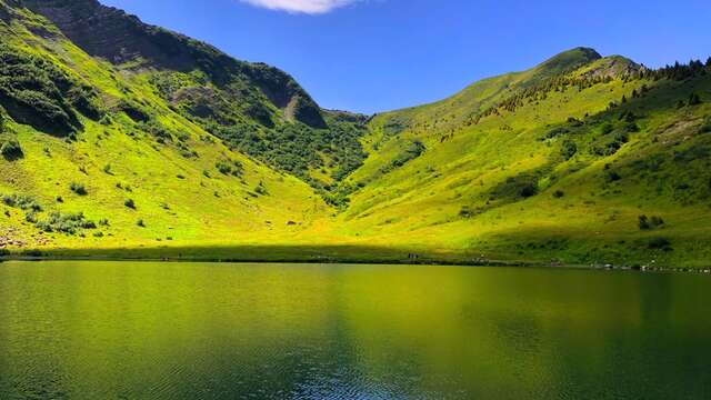 Itinéraire pédestre : Lac de Tavaneuse depuis Prétairié en aller-retour