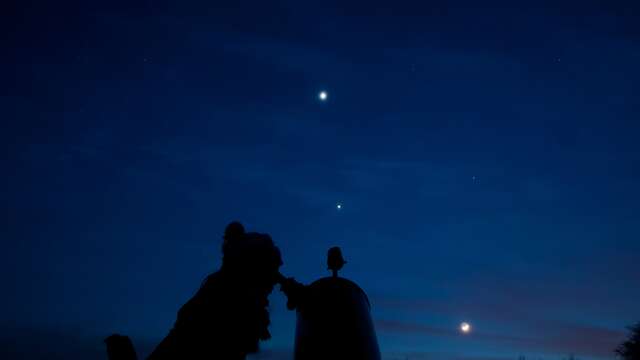 Observation du ciel - Rêves de Gosse