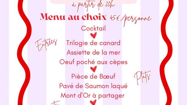 Valentine's evening at La Pau'Pote