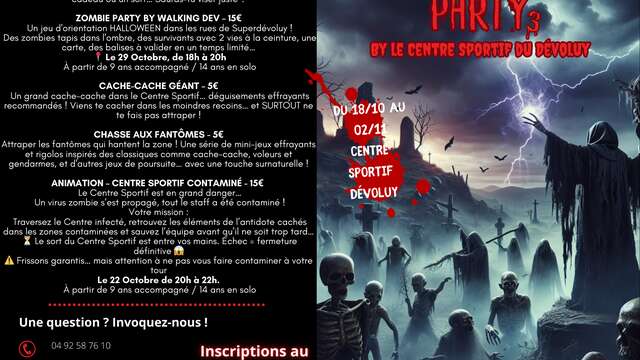 Escalade kids l'ascension maudite (+10 ans) - Halloween Party