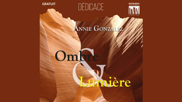 Signing of the poetry book Ombre & Lumière (Shadow & Light)