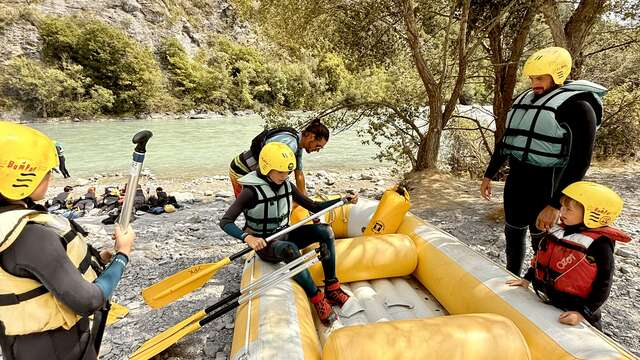 Rafting sur la Durance