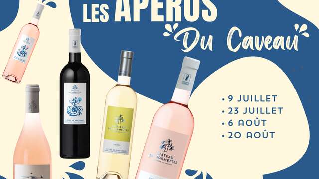 Les apéros du caveau au Château des Bormettes