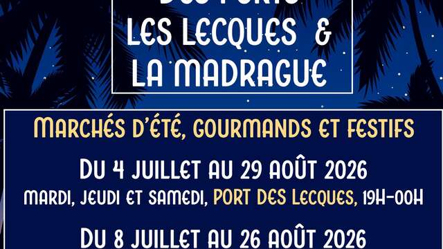 Marché nocturne des Ports des Lecques