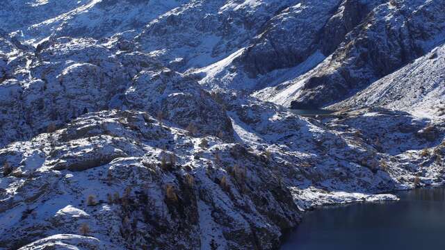 Refuge de Valmasque, hiver