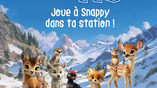Snappy le jeu de piste sur les pistes d'Abriès-Ristolas !