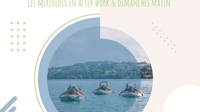Yoga sur Paddle au lac de Paladru