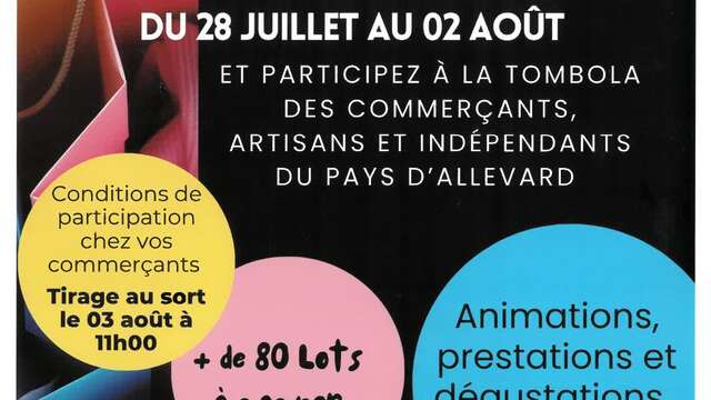 La semaine commerçante à Allevard