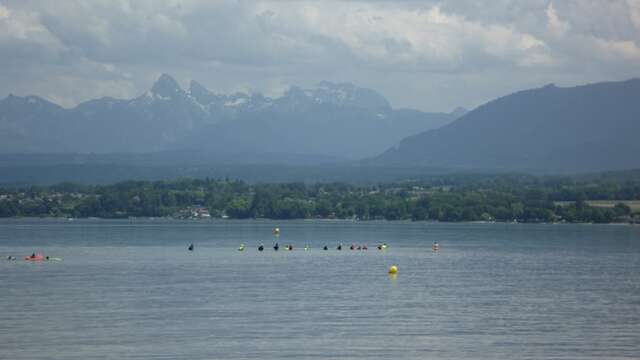 Initiation à la marche aquatique Longe Cote