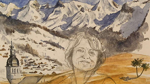 Book signing at the Maison de la Presse: ‘Femme de montagne âme nomade’ (Mountain woman, nomadic soul) by Christel Pernet