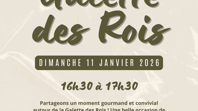 Goûter Galette des Rois