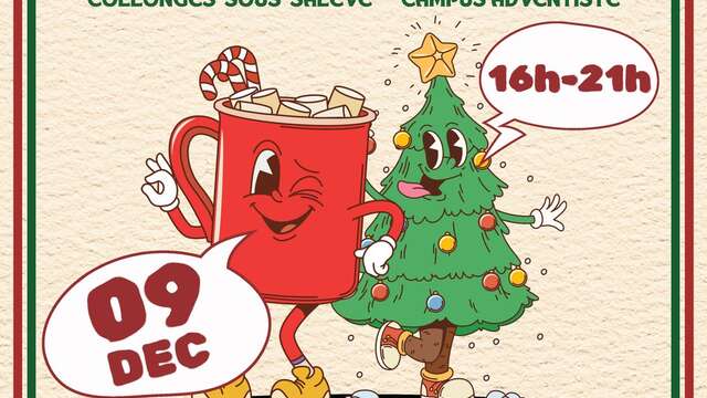 Mini marché de noël de l'APE de Maurice Tièche