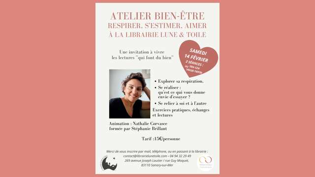 Atelier bien-être "Respirer, s'estimer, aimer"