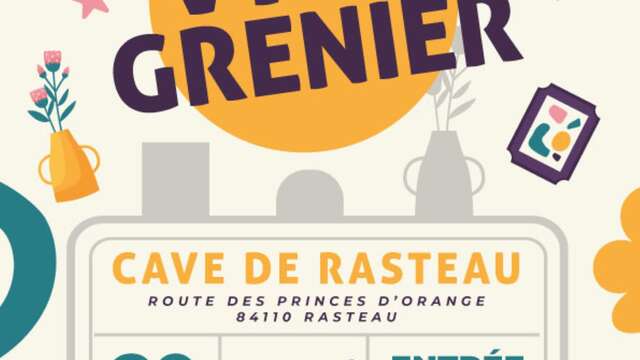 Vide grenier  - Rhonéa Cave de Rasteau