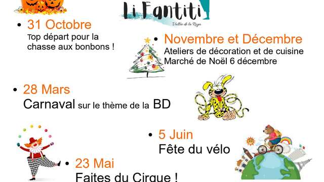 Halloween, Li Fantiti