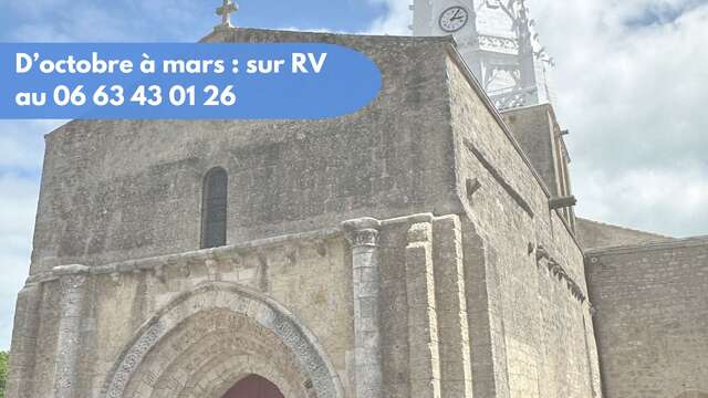Geführte Besichtigung der Kirche in Ars-en-Ré