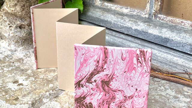 Ateliers reliure : carnet accordéon