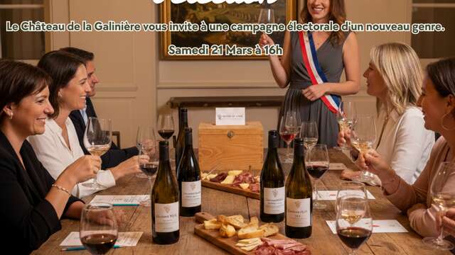 Les vins se présentent à l'élection au Château de la Galinière