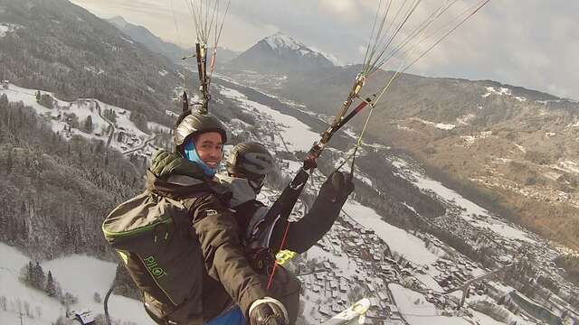 Vol Premium en parapente biplace