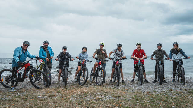 Balade à vélo électrique gourmande