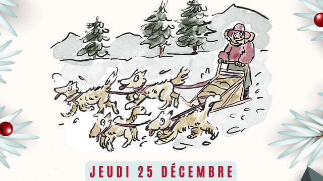 Le Père Noël arrive au Kaktuss