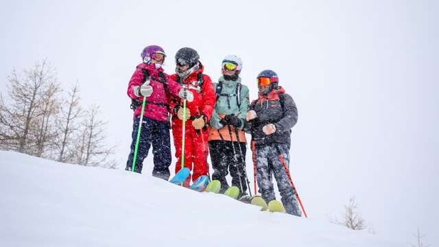 Ski hors-piste dans les Portes du Soleil