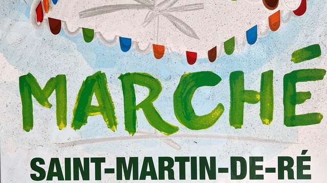 Marché couvert de Saint-Martin de Ré : "Les Halles"