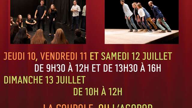 Festival des Planches - Atelier théâtre d'impro