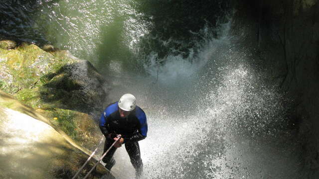 Sortie canyoning en Haute-Savoie
