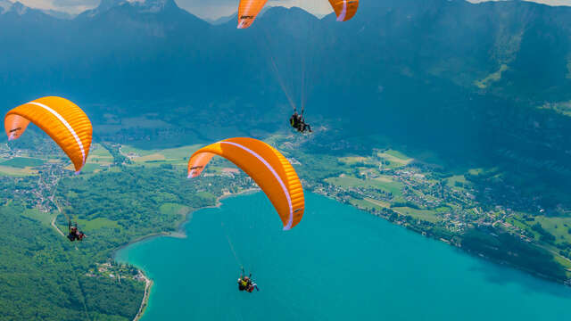 Vol biplace prestige parapente - 45 min