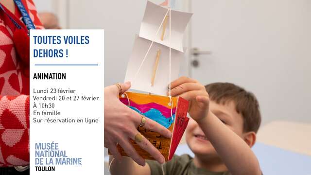 Jeune public - Visite/Atelier famille "Toutes voiles dehors !"