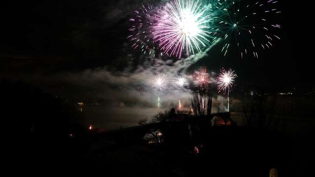 Grand feu d'artifice