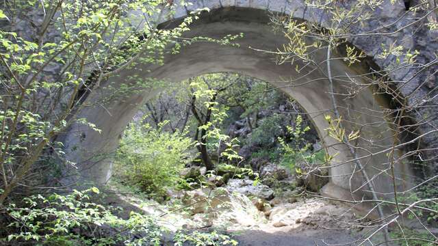 La bergerie de Peyruis par la piste de l'eau