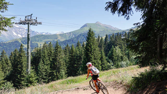 Parcours VTT n°5 _ La directe Saint-Ger (Retour Saint-Gervais) - BLEU