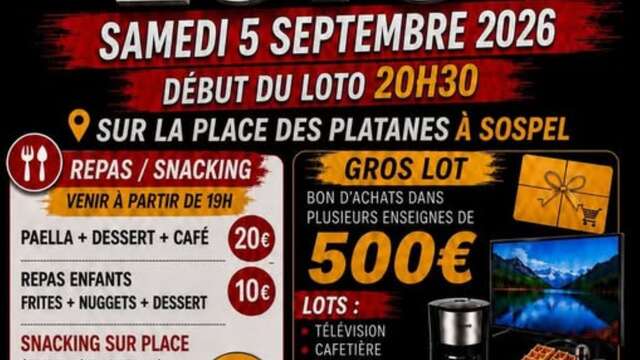 Lotteria dei vigili del fuoco di Sospel