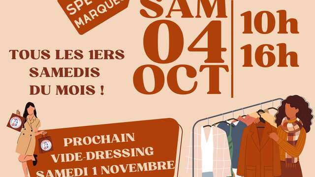 Vide-dressing 4 octobre 2025 au Village Made In France