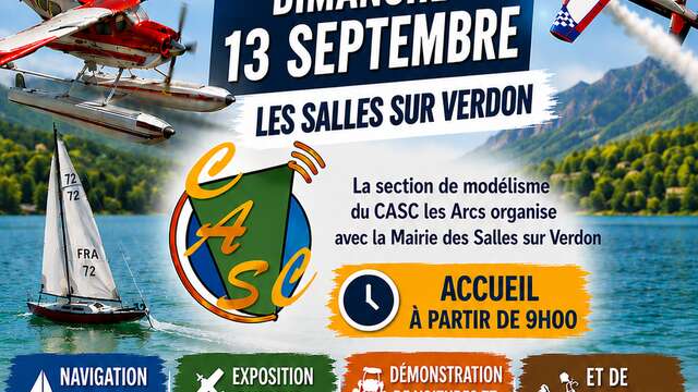 Fête du lac de Sainte-Croix - journée modélisme