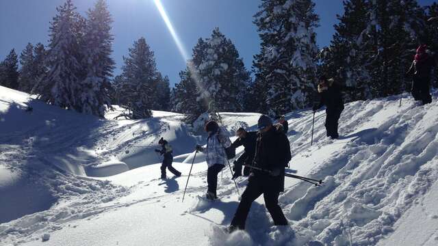 Sorties Raquettes à neige avec Angaka