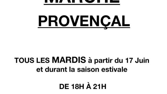 Marché provençal