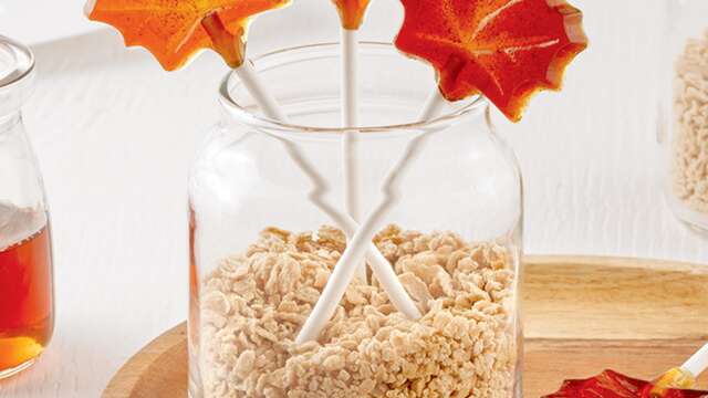 Fabrication de sucettes au sirop d'érable