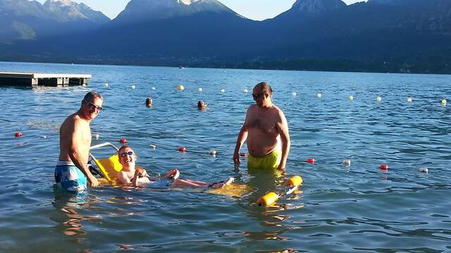 Sofao - Fauteuil d'accès à l'eau pour la pratique d'activités aquatiques