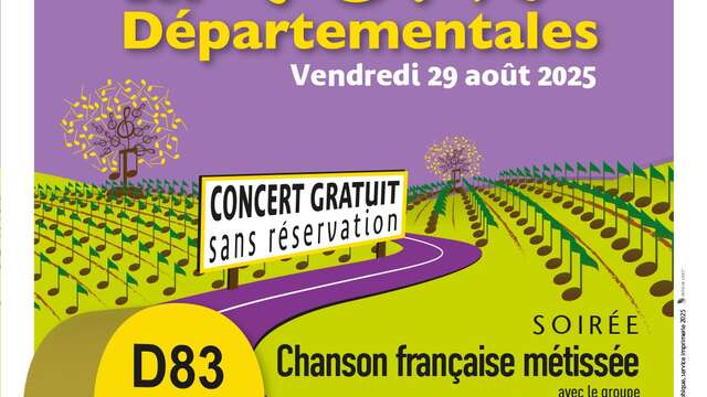 Concert : Madame Oleson - chanson française métissée | Les voix départementales