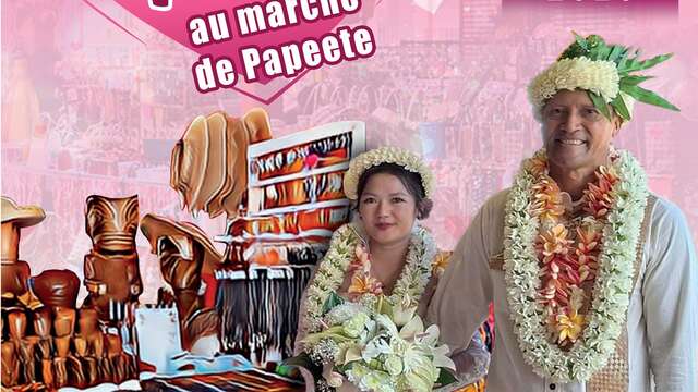 Valentine's Day at the Papeete Market