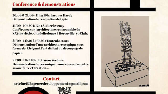 Journées du patrimoine - Artefact 93